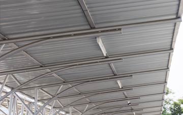 installing Carreg Wen metal roofing