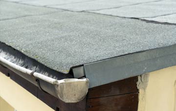 repair or replace Carreg Wen flat roofing?